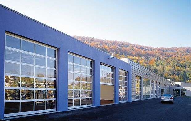 Панорамные ворота AluTherm категория Панорамные ворота